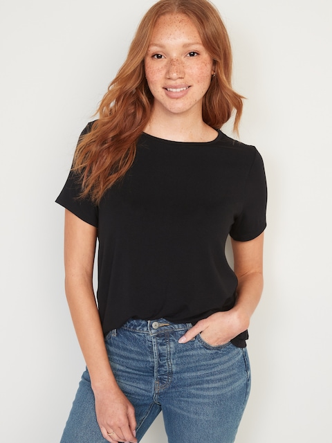 Luxe Crew-Neck T-Shirt