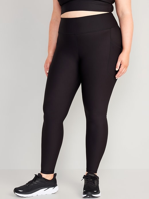 Image number 7 showing, High-Waisted PowerSoft Full-Length Pocket Leggings