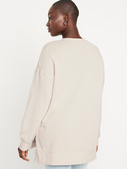 Image number 6 showing, SoComfy Relaxed Tunic Sweatshirt