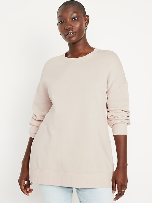 Image number 5 showing, SoComfy Relaxed Tunic Sweatshirt