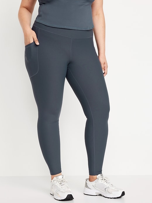Image number 7 showing, High-Waisted PowerSoft Full-Length Pocket Leggings