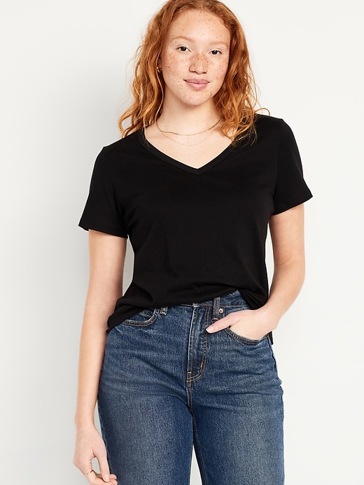 Image number 6 showing, EveryWear V-Neck T-Shirt 3-Pack