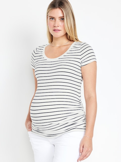 Maternity Scoop-Neck T-Shirt