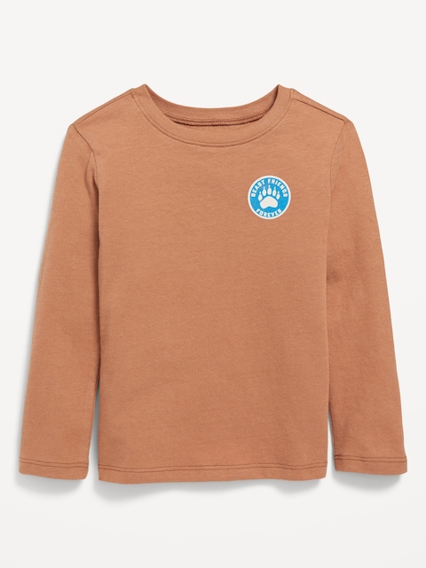 Long-Sleeve Graphic T-Shirt for Toddler Boys