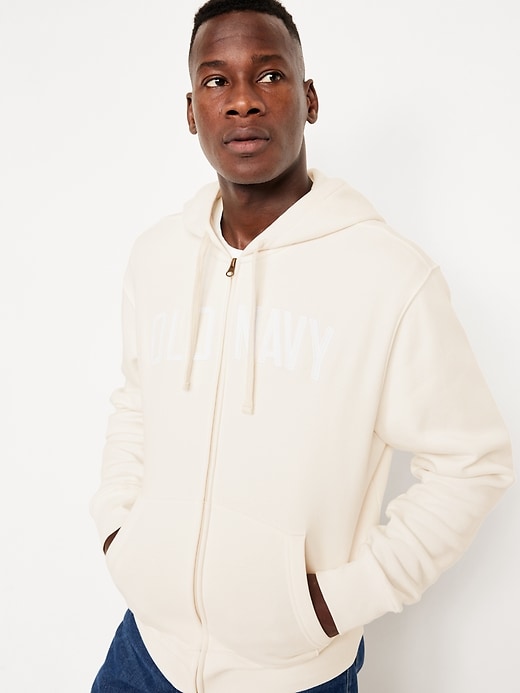 Image number 3 showing, Loose Logo Zip Hoodie