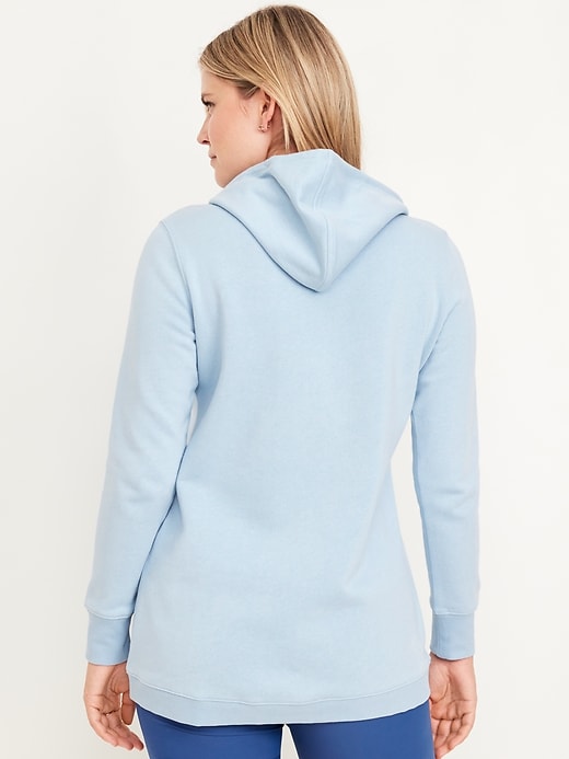 Image number 8 showing, Maternity Cross-Front Nursing Pullover Hoodie