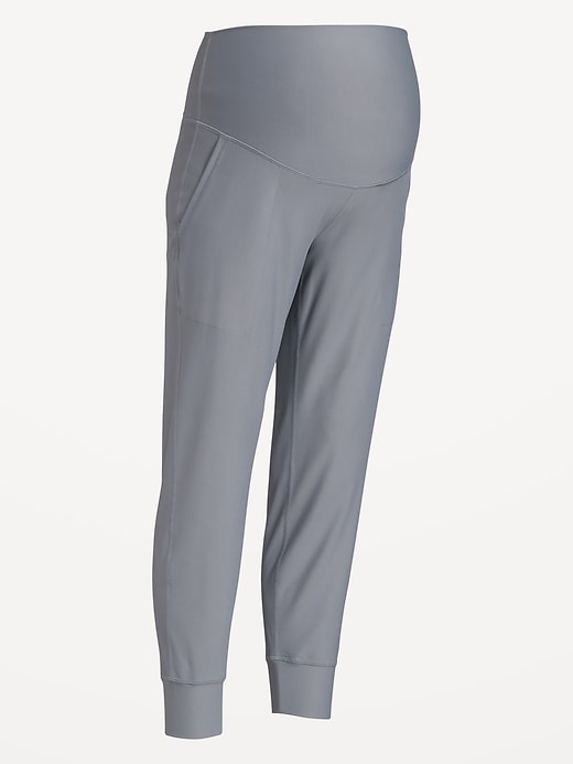 Image number 3 showing, Maternity Full-Panel PowerSoft Jogger