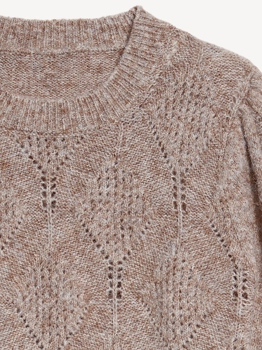 Image number 5 showing, Pointelle Sweater