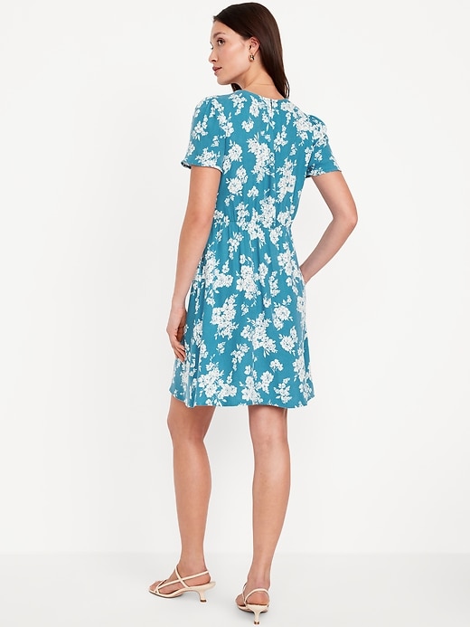 Image number 8 showing, Crepe Mini Dress