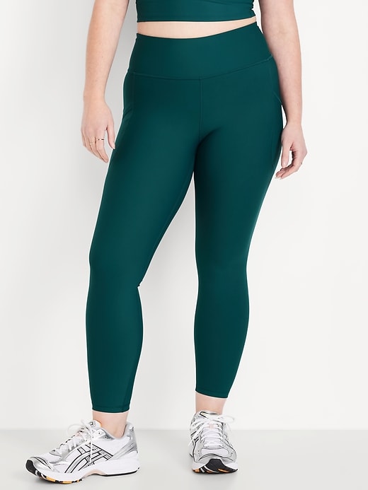 Image number 4 showing, High-Waisted PowerSoft 7/8 Pocket Leggings