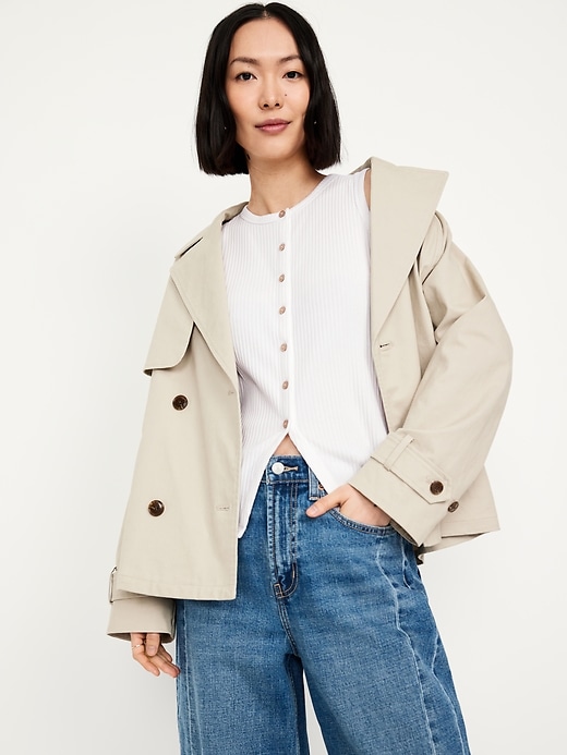Image number 3 showing, Button-Down Ribbed Top