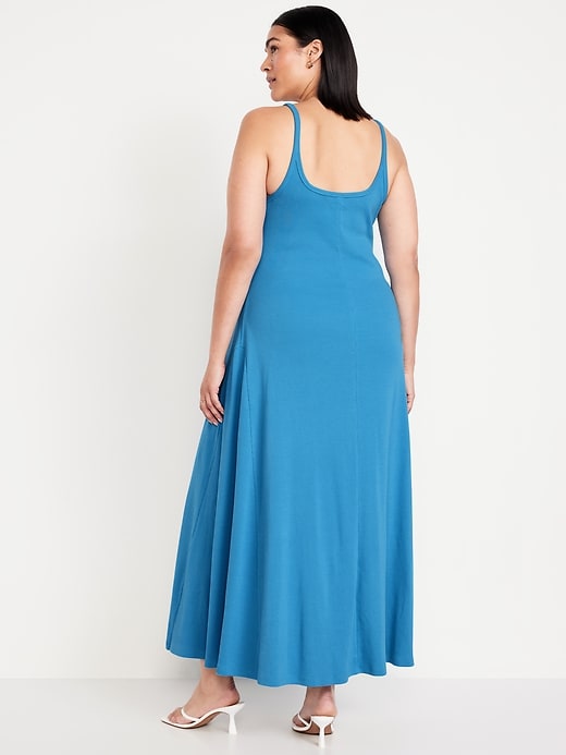 Image number 7 showing, Sleeveless Ribbed Maxi Dress