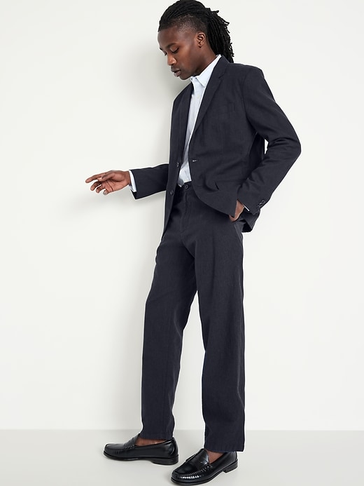 Image number 8 showing, Linen-Blend Blazer