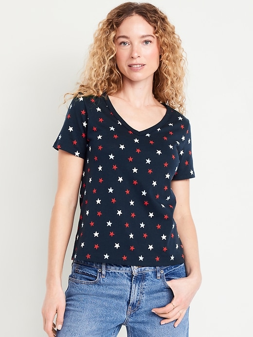 Image number 1 showing, EveryWear V-Neck T-Shirt