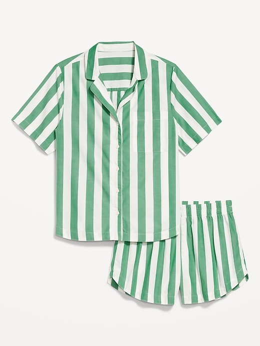 Image number 4 showing, Poplin Pajama Short Set