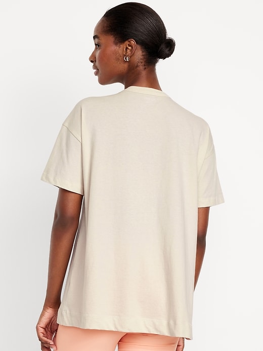 Image number 2 showing, Oversized EveryWear Graphic Tunic T-Shirt