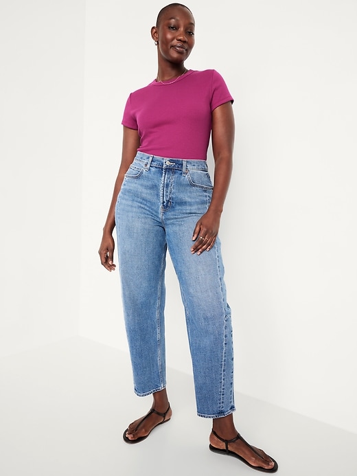 Image number 3 showing, Snug Crop T-Shirt