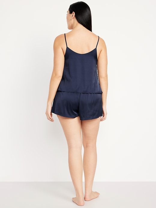 Image number 6 showing, Satin Pajama Short Set