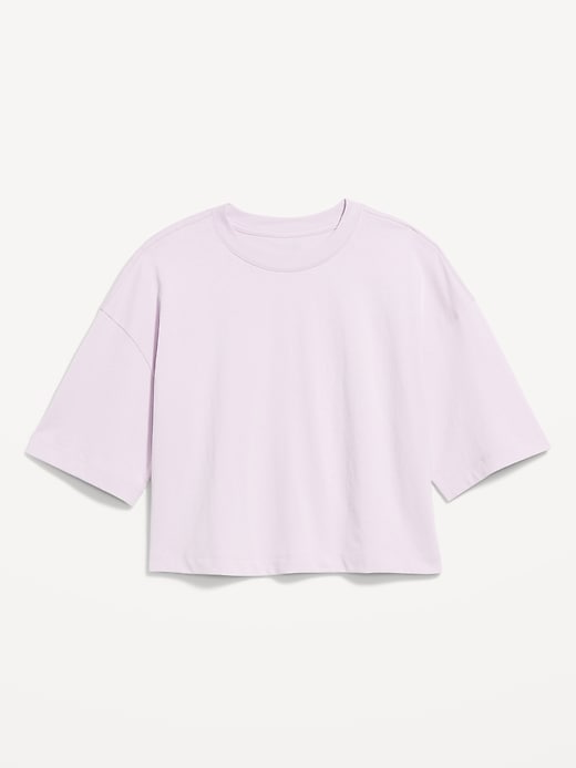 Image number 8 showing, Vintage Oversized Crop T-Shirt