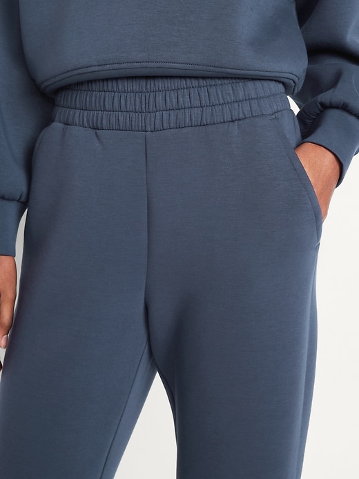 Image number 4 showing, High-Waisted Bounce Fleece Jogger Sweatpants