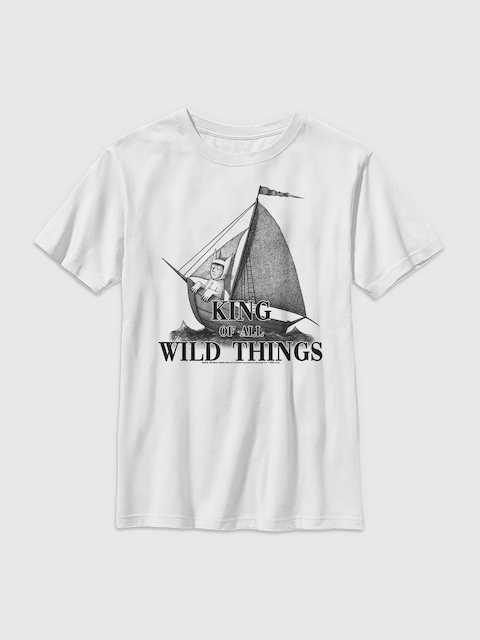 Where The Wild Things Are Gender-Neutral Graphic T-Shirt for Kids