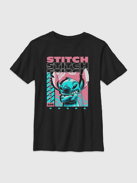 Disney© Stitch Gender-Neutral Graphic T-Shirt for Kids
