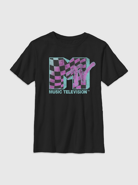 MTV Gender-Neutral Graphic T-Shirt for Kids